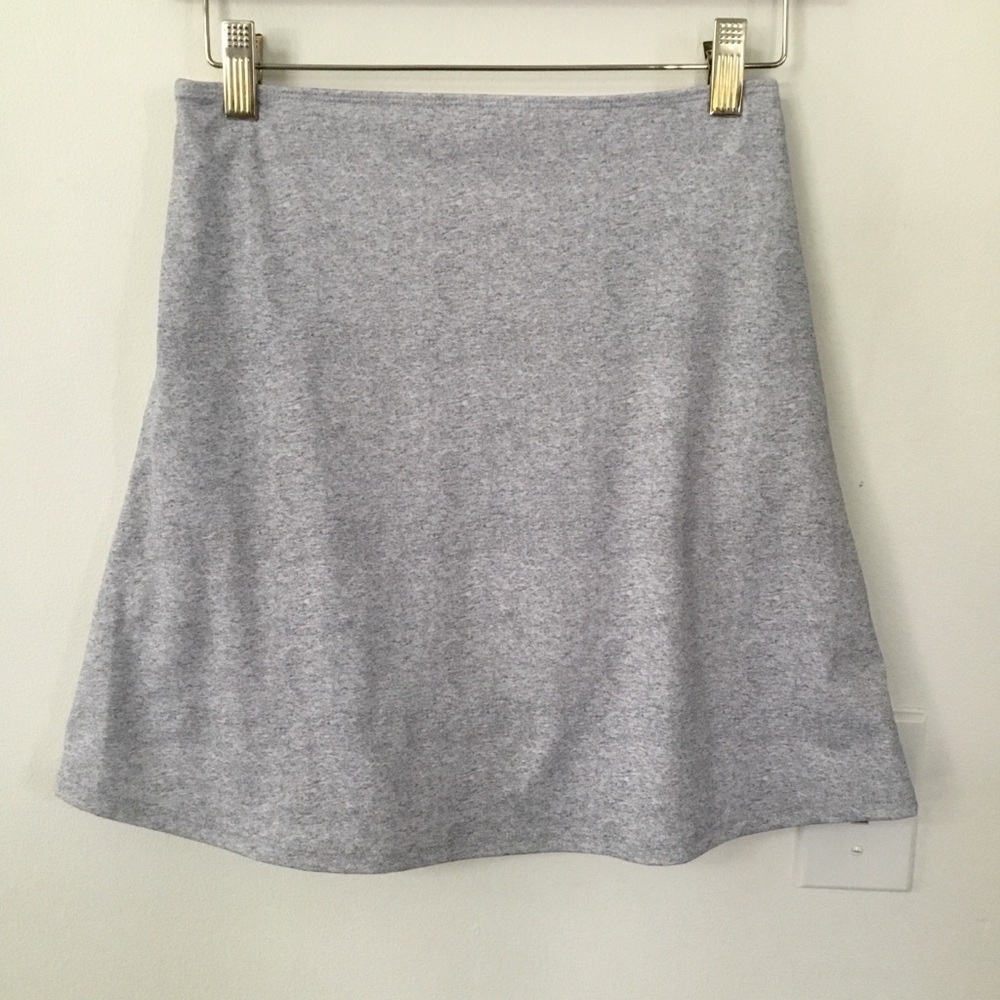 Kortni Jean High Waisted Swim Skirt Grey